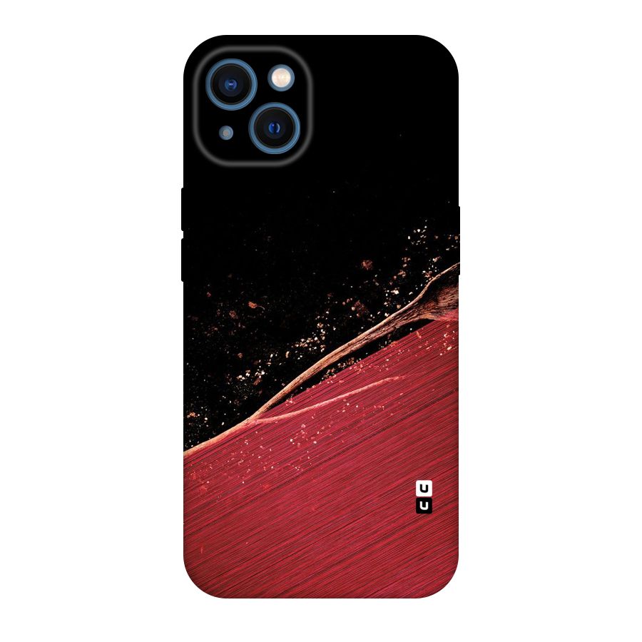 Red Flow Drops Original Polycarbonate Back Case for iPhone 13