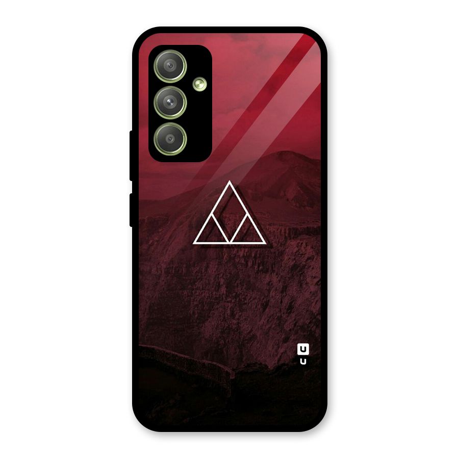 Red Hills Glass Back Case for Galaxy A54