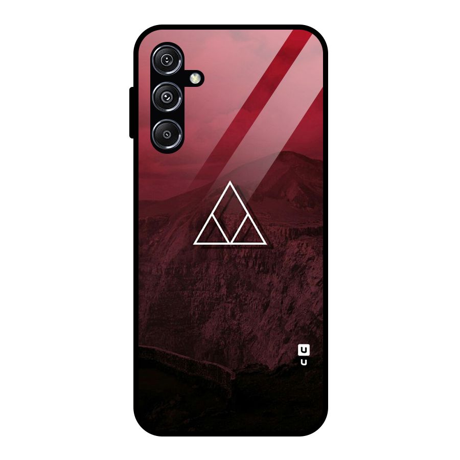 Red Hills Glass Back Case for Galaxy M34 5G