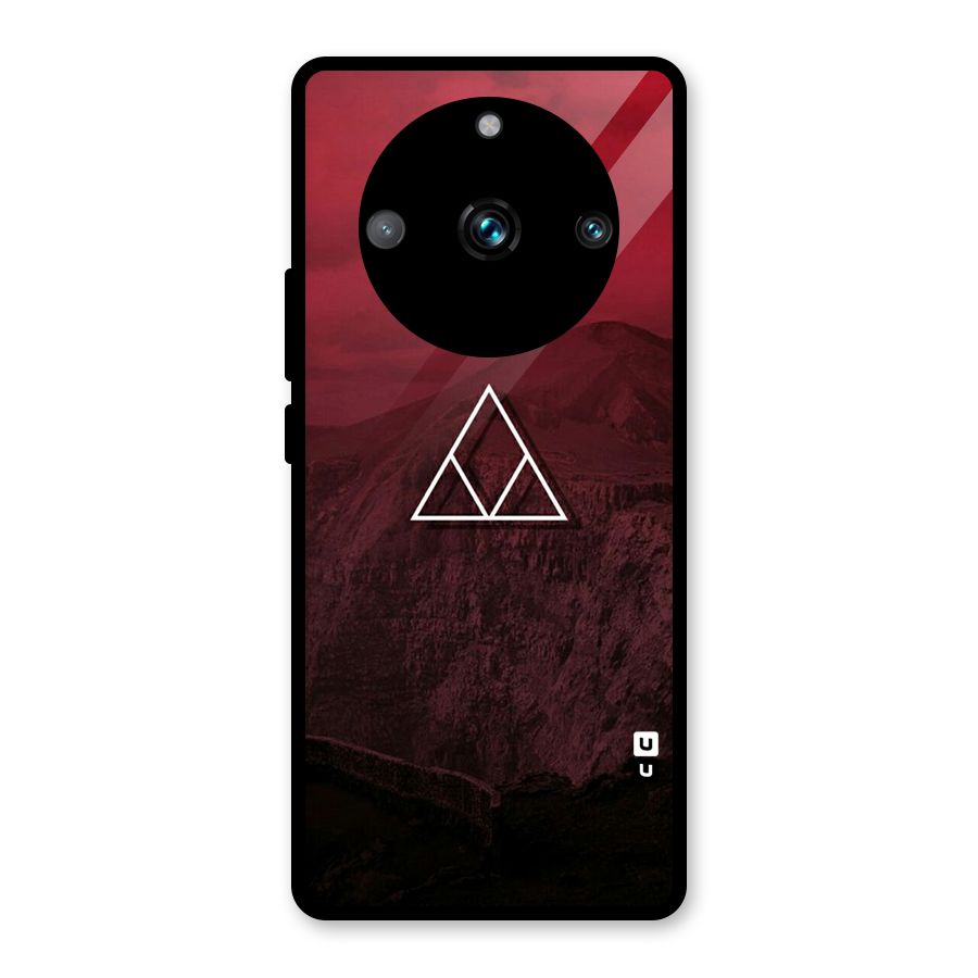 Red Hills Glass Back Case for Realme 11 Pro Plus