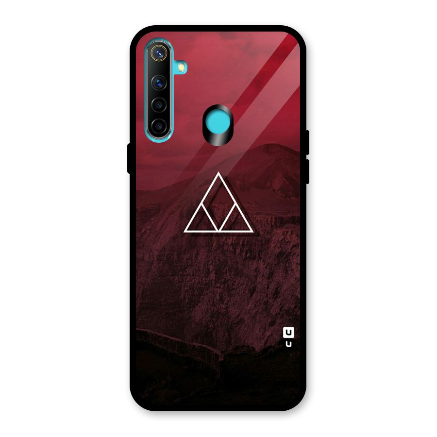 Red Hills Glass Back Case for Realme 5i