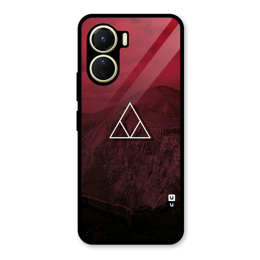 Red Hills Glass Back Case for Vivo Y16