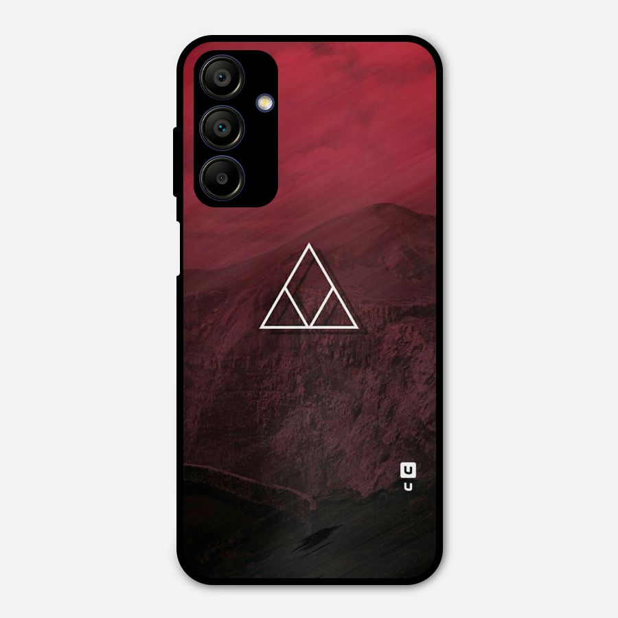Red Hills Metal Back Case for Galaxy A15 5G