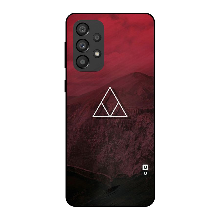 Red Hills Metal Back Case for Galaxy A33 5G