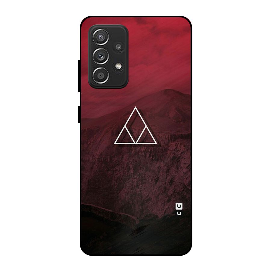 Red Hills Metal Back Case for Galaxy A52s 5G