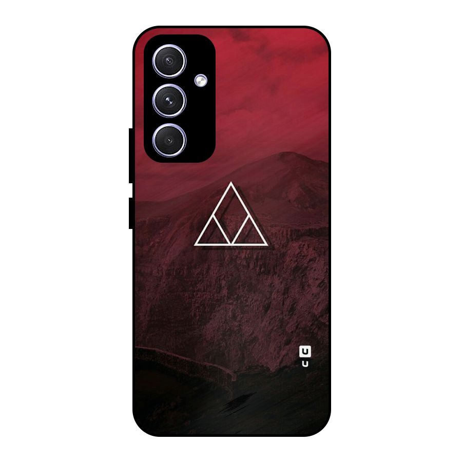Red Hills Metal Back Case for Galaxy A54