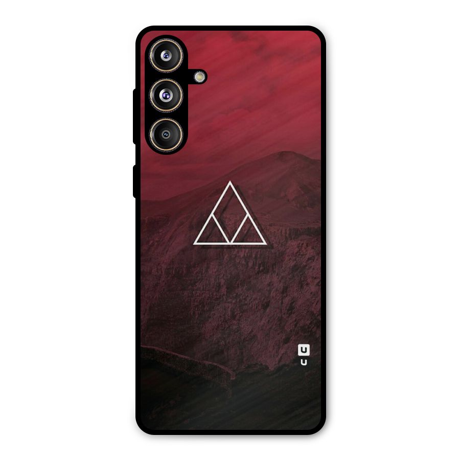 Red Hills Metal Back Case for Galaxy F55