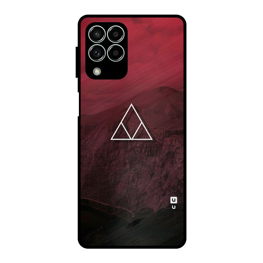 Red Hills Metal Back Case for Galaxy M33