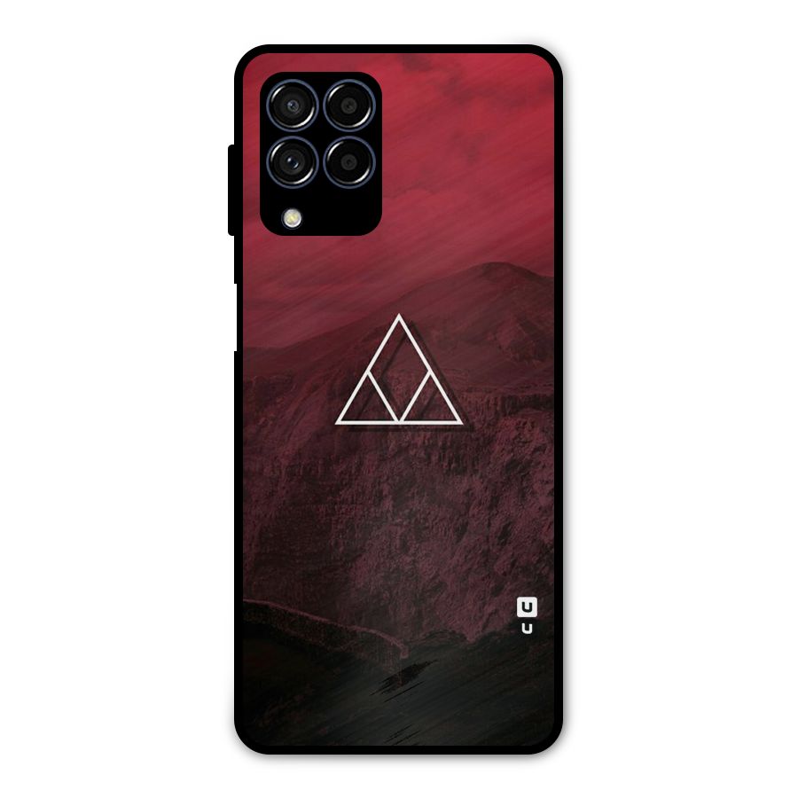 Red Hills Metal Back Case for Galaxy M53 5G