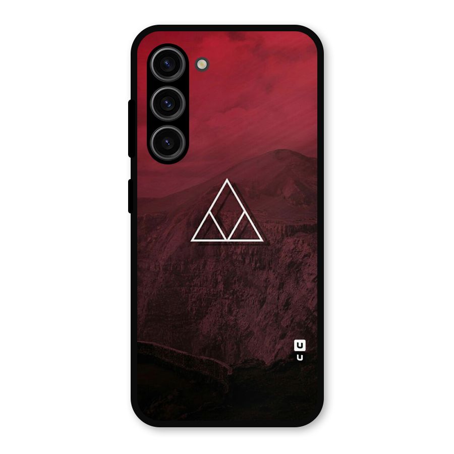 Red Hills Metal Back Case for Galaxy S23