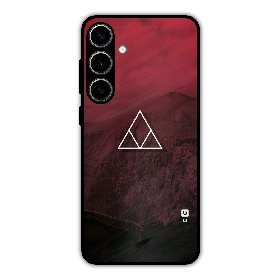 Red Hills Metal Back Case for Galaxy S24 Plus