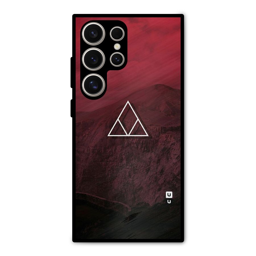 Red Hills Metal Back Case for Galaxy S24 Ultra