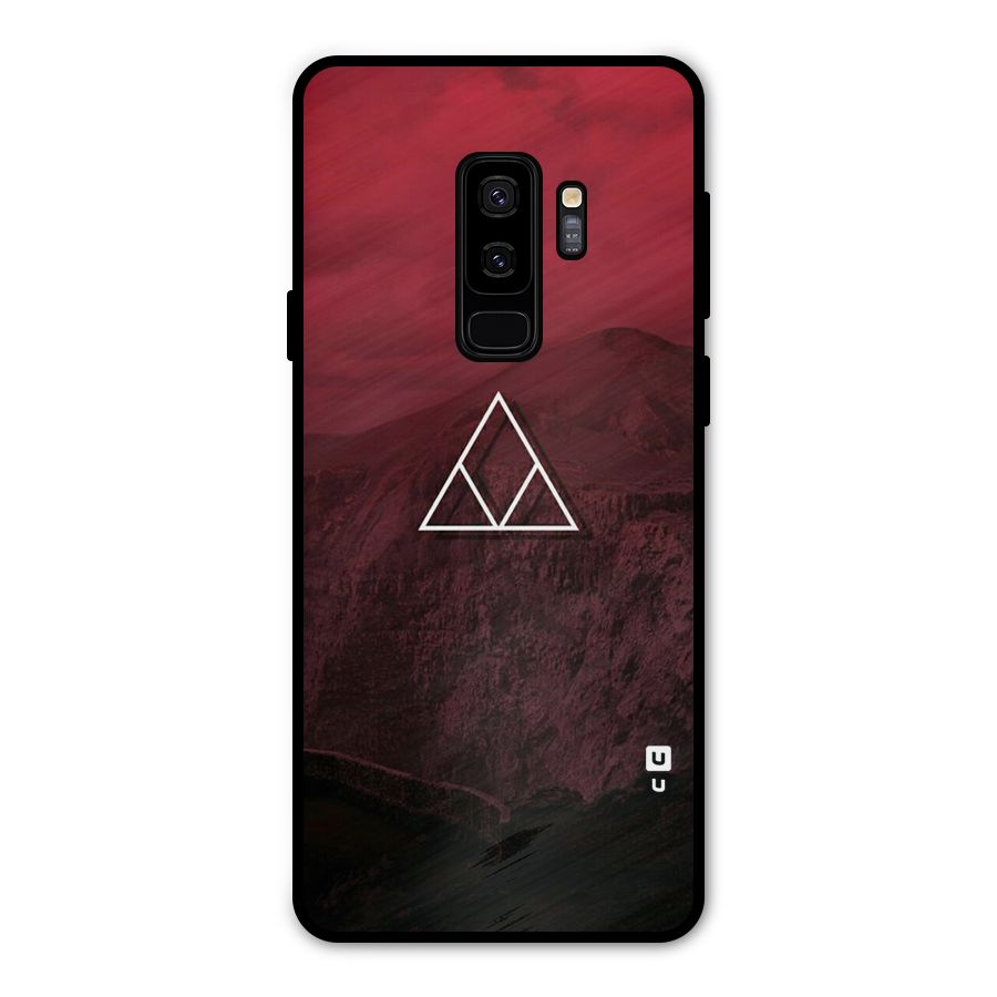 Red Hills Metal Back Case for Galaxy S9 Plus