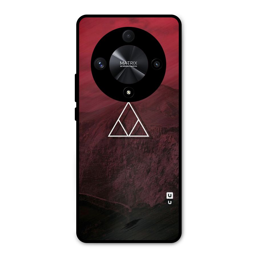 Red Hills Metal Back Case for Honor X9b