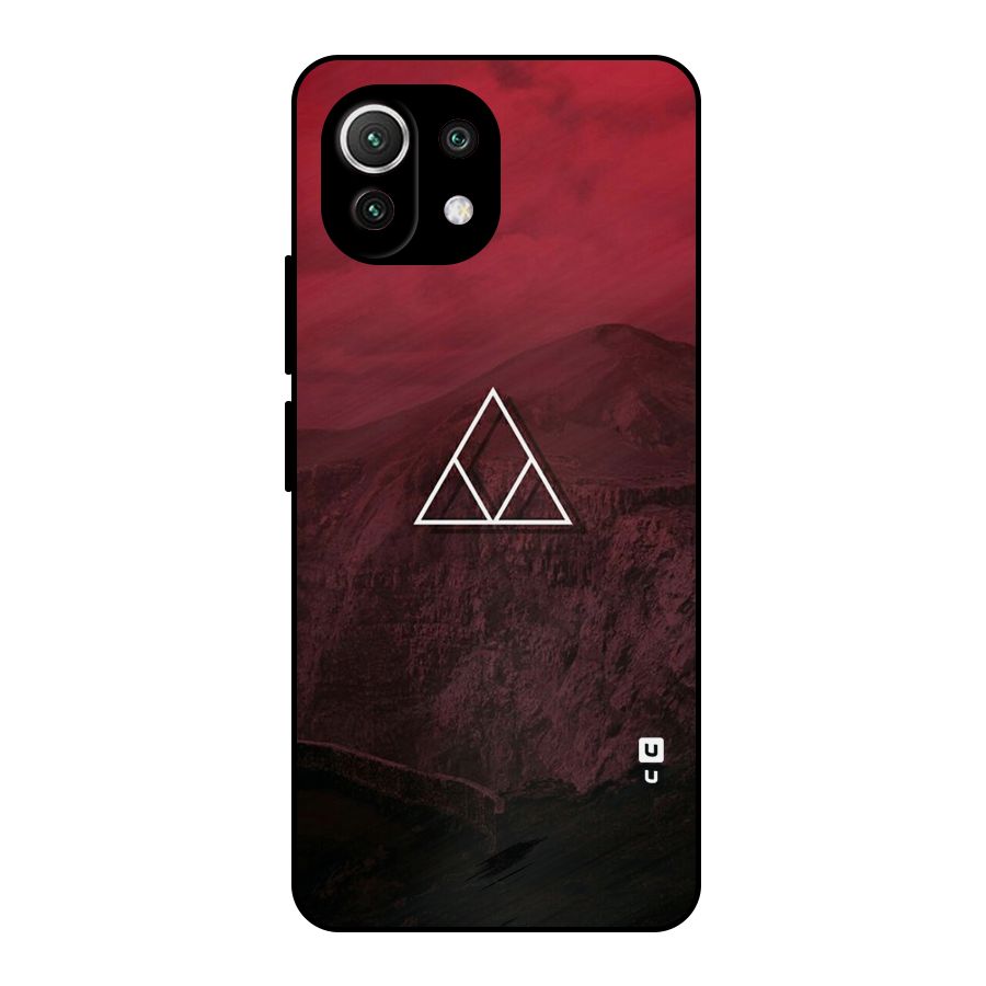 Red Hills Metal Back Case for Mi 11 Lite NE 5G