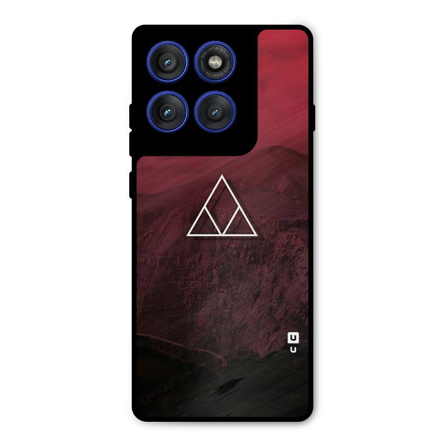 Red Hills Metal Back Case for Motorola Edge 60 Pro