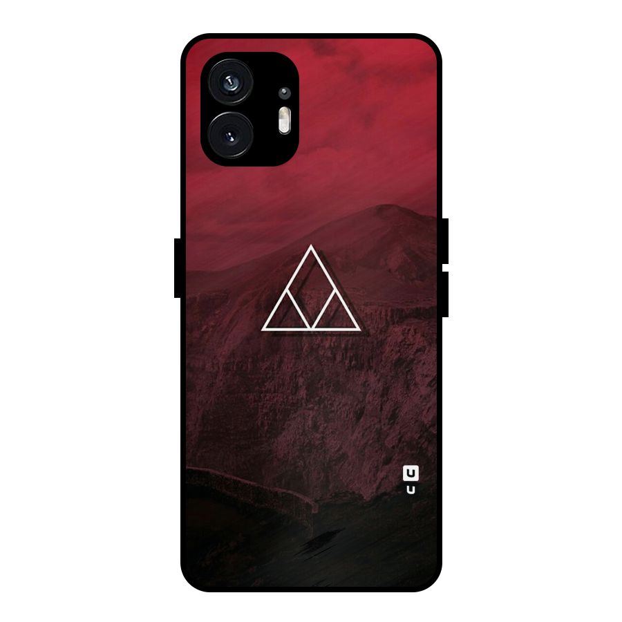 Red Hills Metal Back Case for Nothing Phone 2