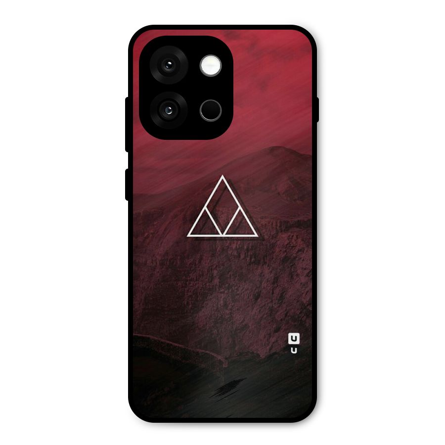 Red Hills Metal Back Case for OnePlus 13s