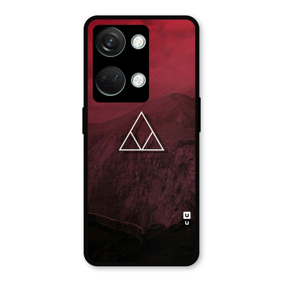 Red Hills Metal Back Case for OnePlus Nord 3