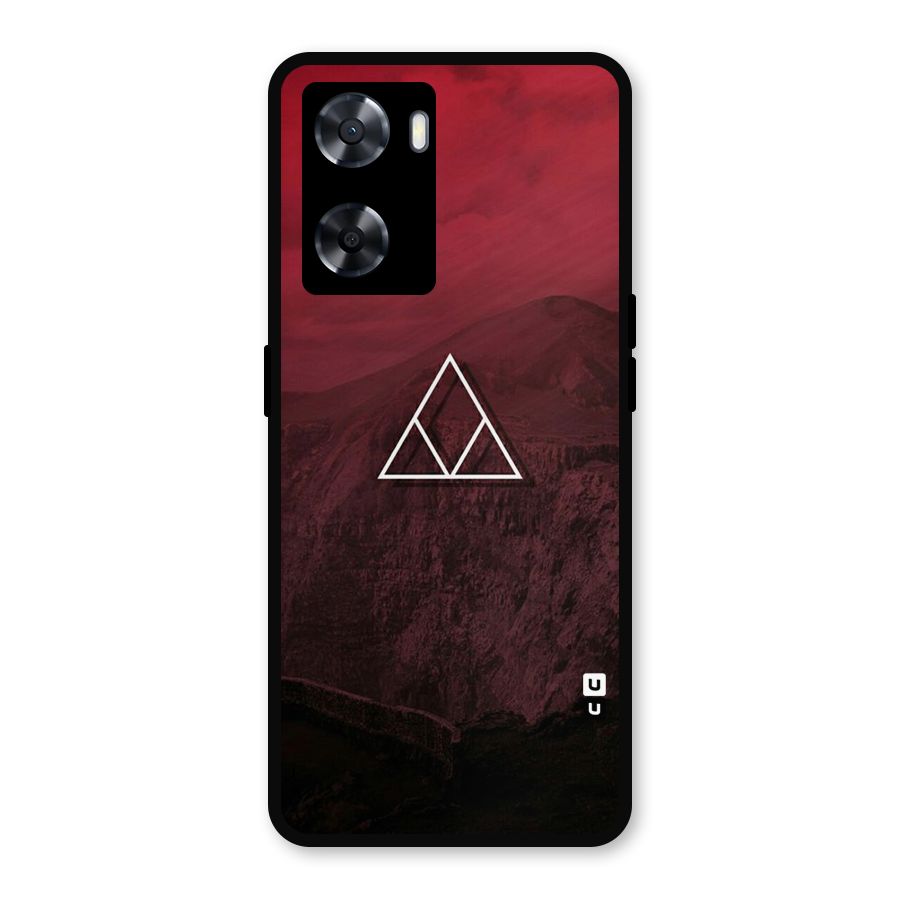 Red Hills Metal Back Case for Oppo A77