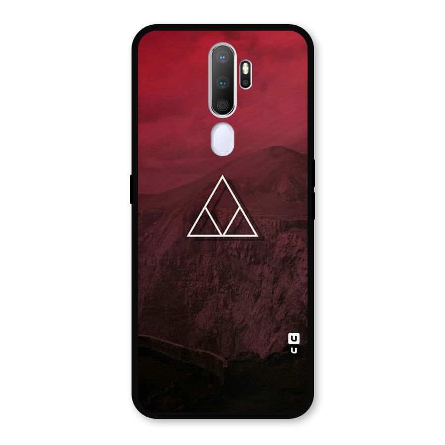 Red Hills Metal Back Case for Oppo A9 (2020)