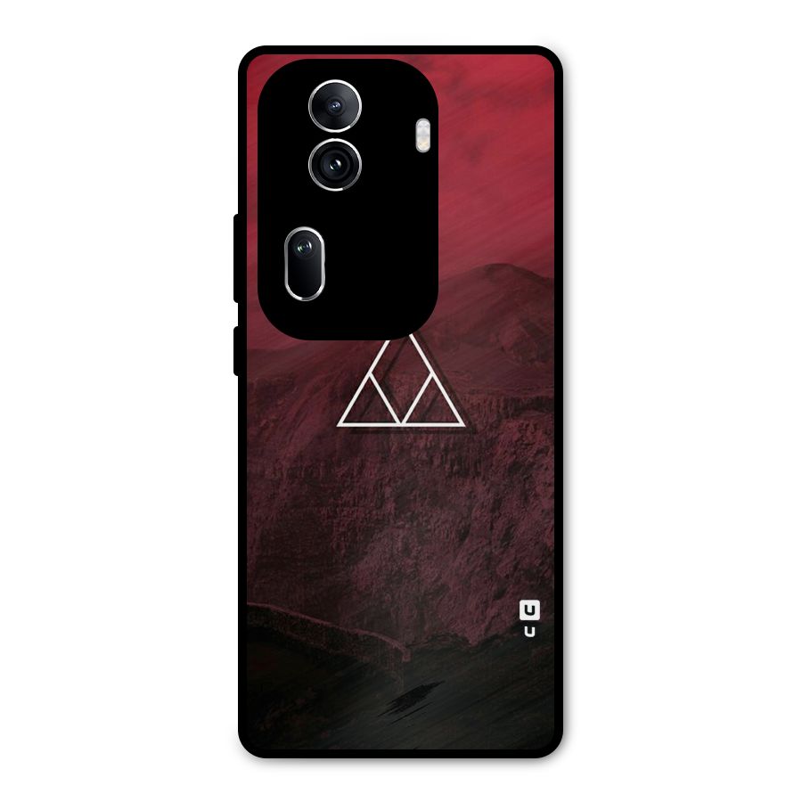 Red Hills Metal Back Case for Oppo Reno11 Pro 5G