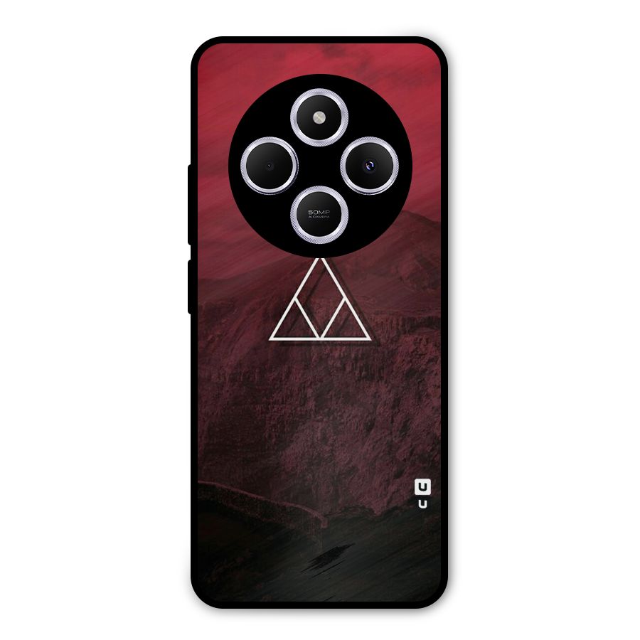 Red Hills Metal Back Case for Poco M7