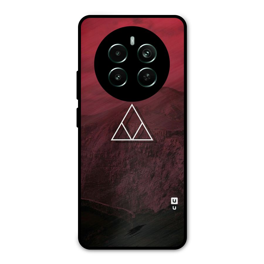 Red Hills Metal Back Case for Realme 12 Plus
