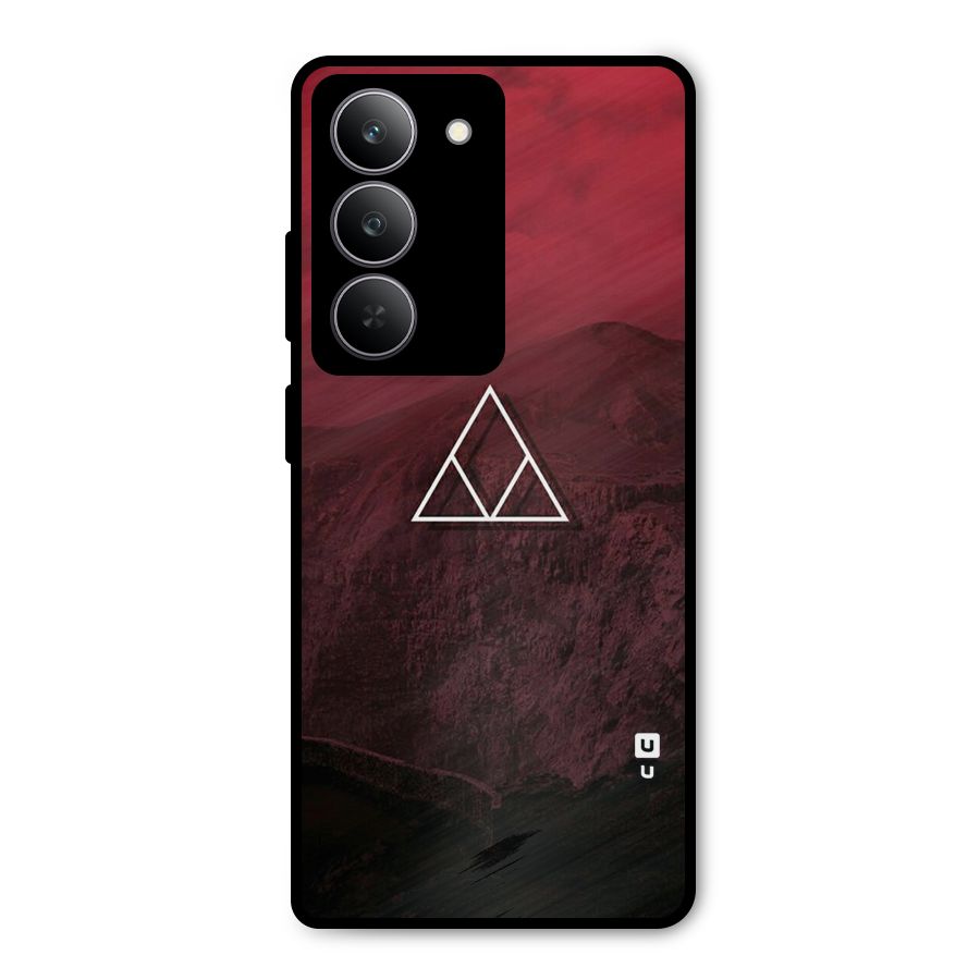 Red Hills Metal Back Case for Realme 14x