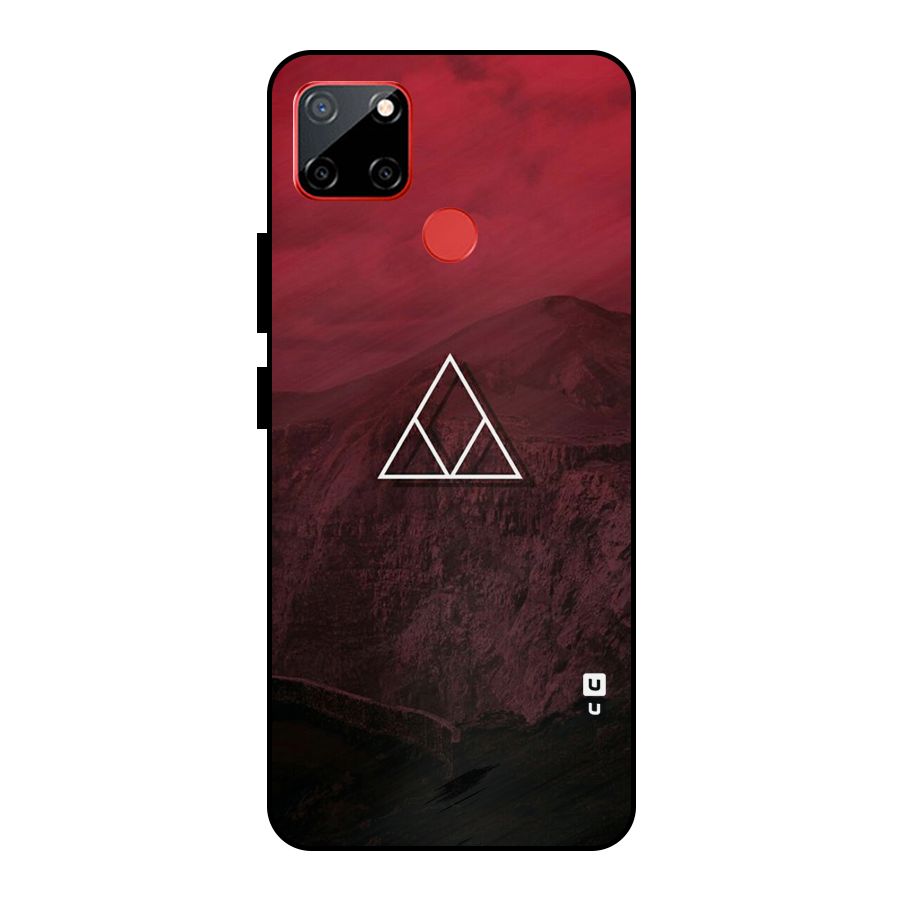 Red Hills Metal Back Case for Realme C12