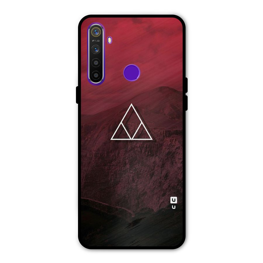 Red Hills Metal Back Case for Realme Narzo 10
