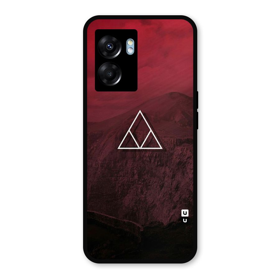 Red Hills Metal Back Case for Realme Narzo 50 5G