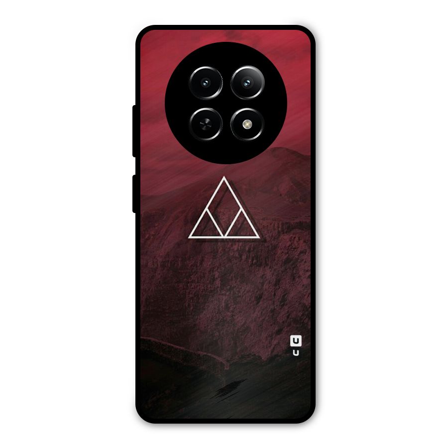 Red Hills Metal Back Case for Realme Narzo N65