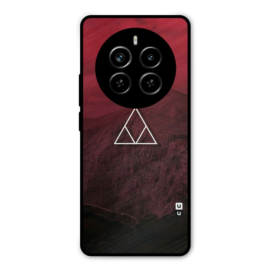 Red Hills Metal Back Case for Realme P1 Pro