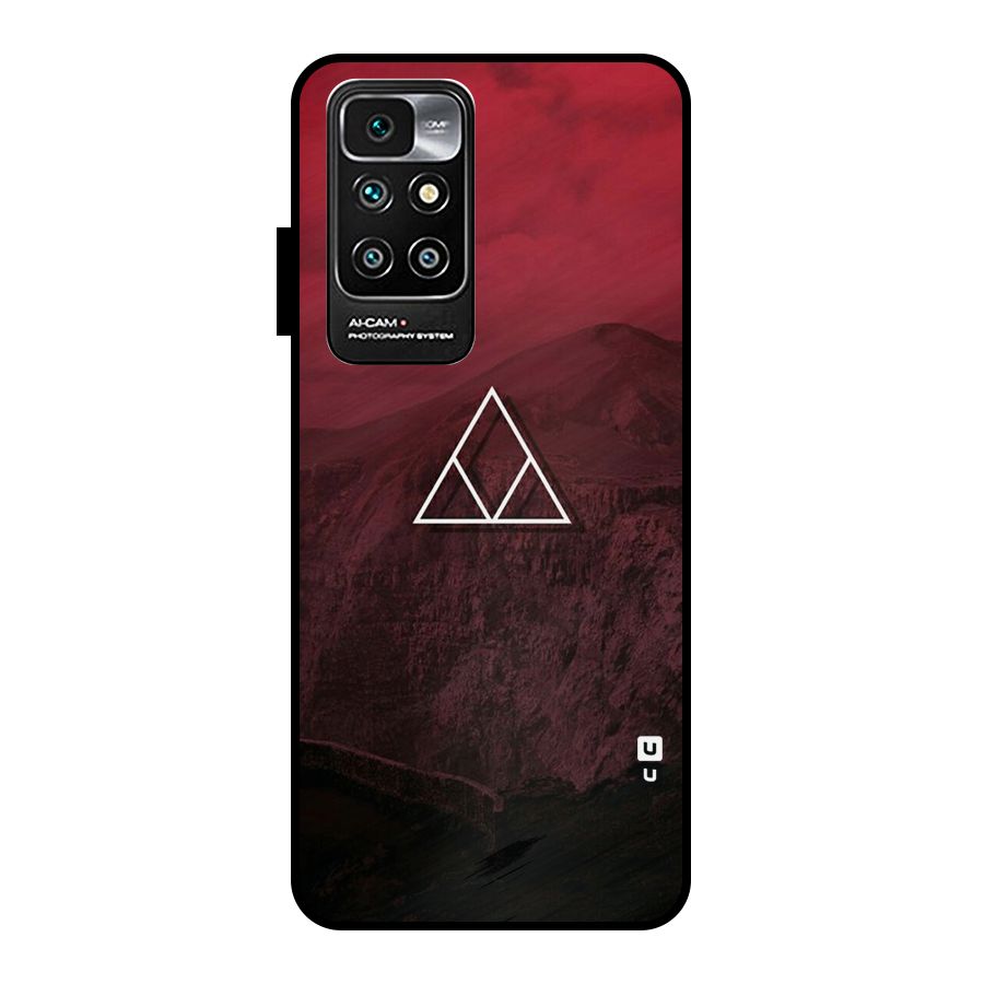 Red Hills Metal Back Case for Redmi 10 Prime