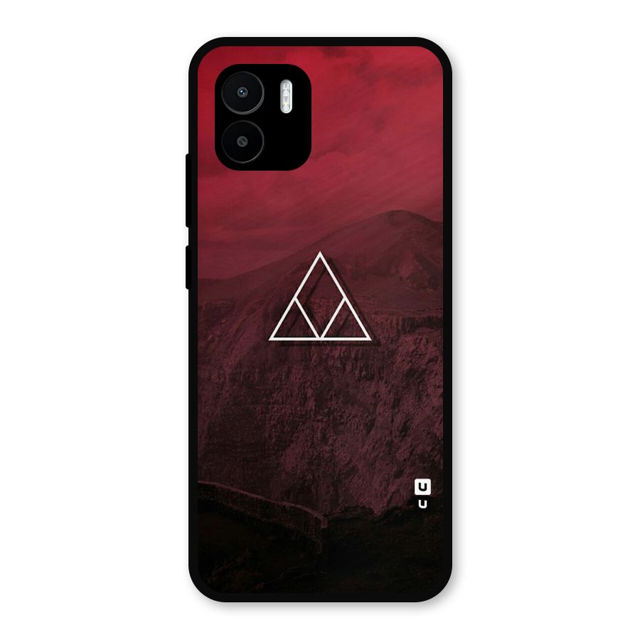 Red Hills Metal Back Case for Redmi A1