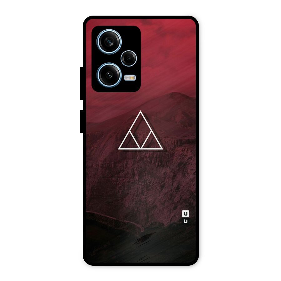 Red Hills Metal Back Case for Redmi Note 12 Pro