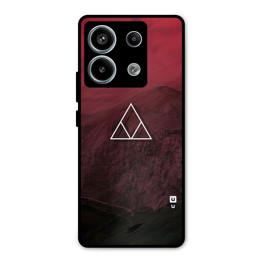 Red Hills Metal Back Case for Redmi Note 13 Pro 5G