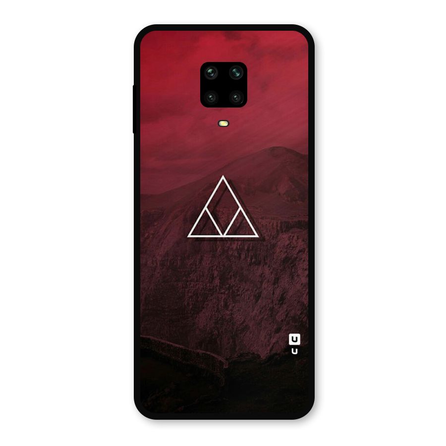Red Hills Metal Back Case for Redmi Note 9 Pro