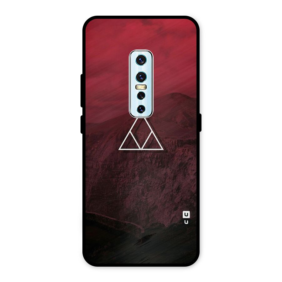 Red Hills Metal Back Case for Vivo V17 Pro