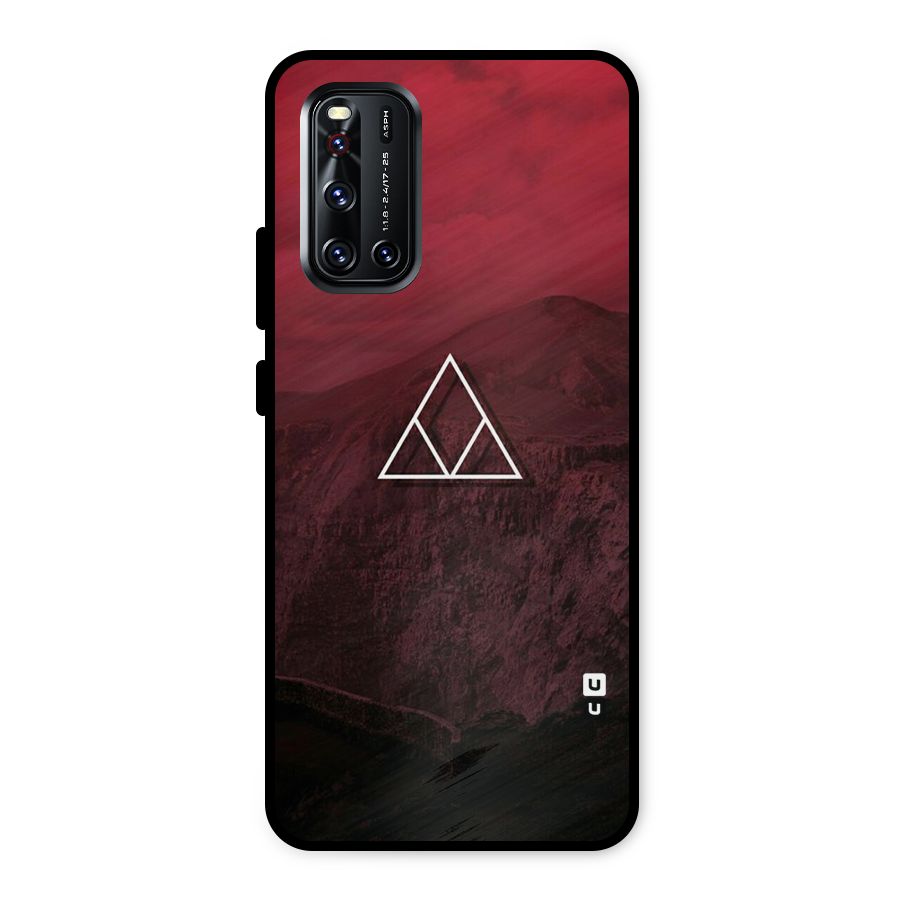 Red Hills Metal Back Case for Vivo V19