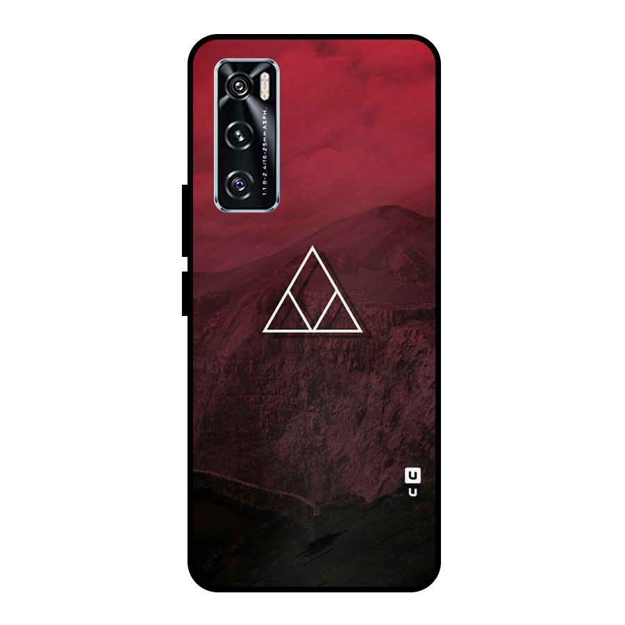 Red Hills Metal Back Case for Vivo V20 SE