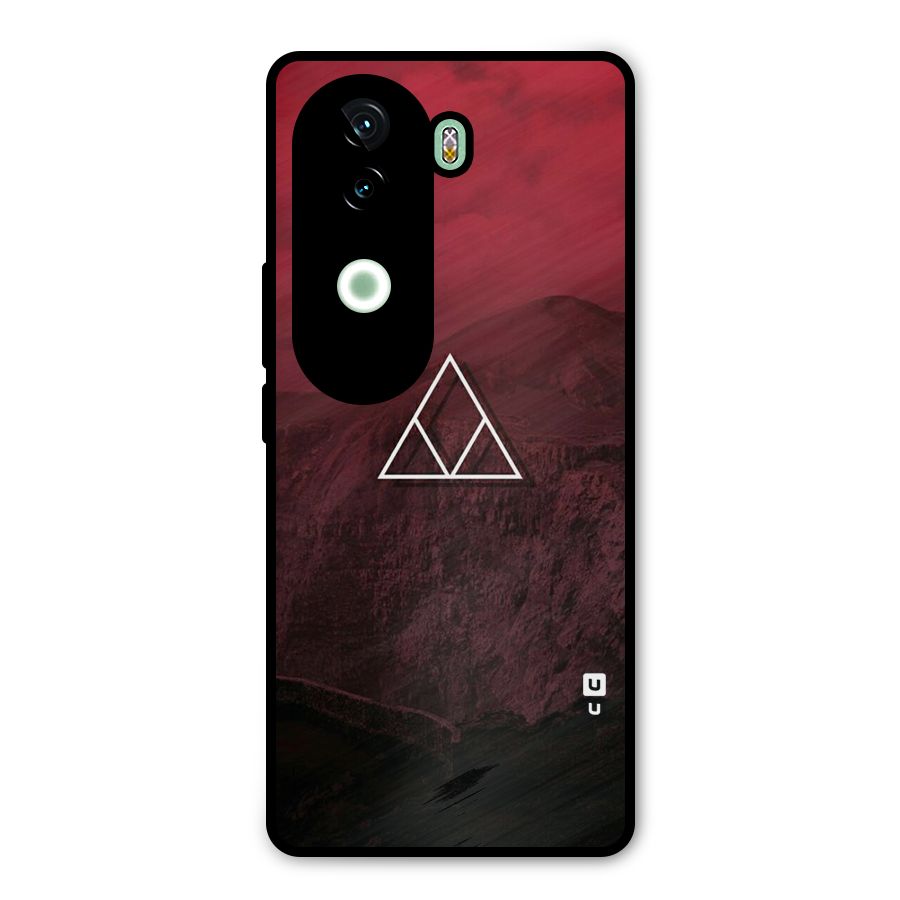 Red Hills Metal Back Case for Vivo V40e