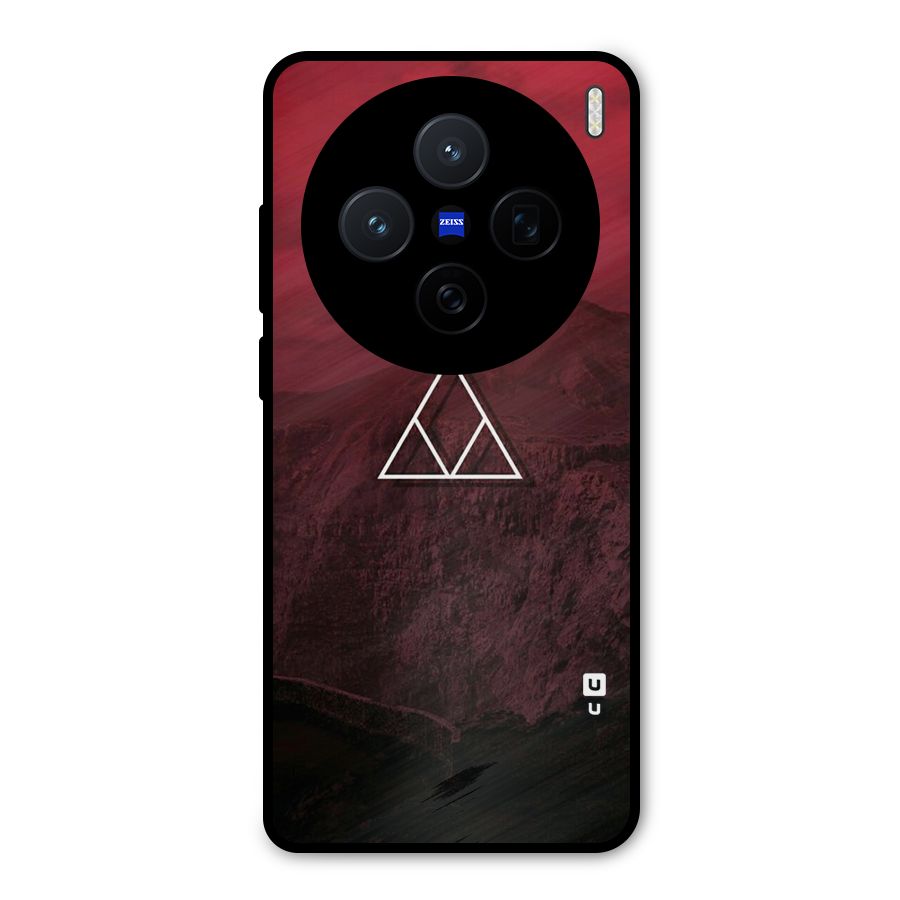 Red Hills Metal Back Case for Vivo X200
