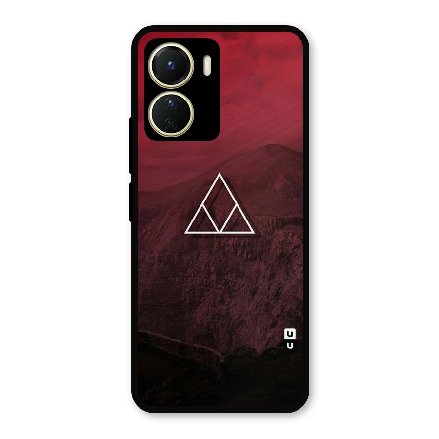Red Hills Metal Back Case for Vivo Y16