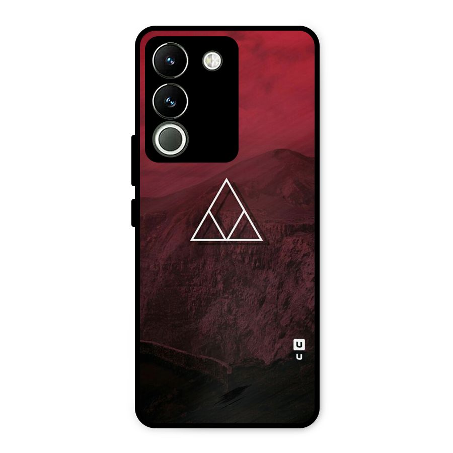 Red Hills Metal Back Case for Vivo Y200