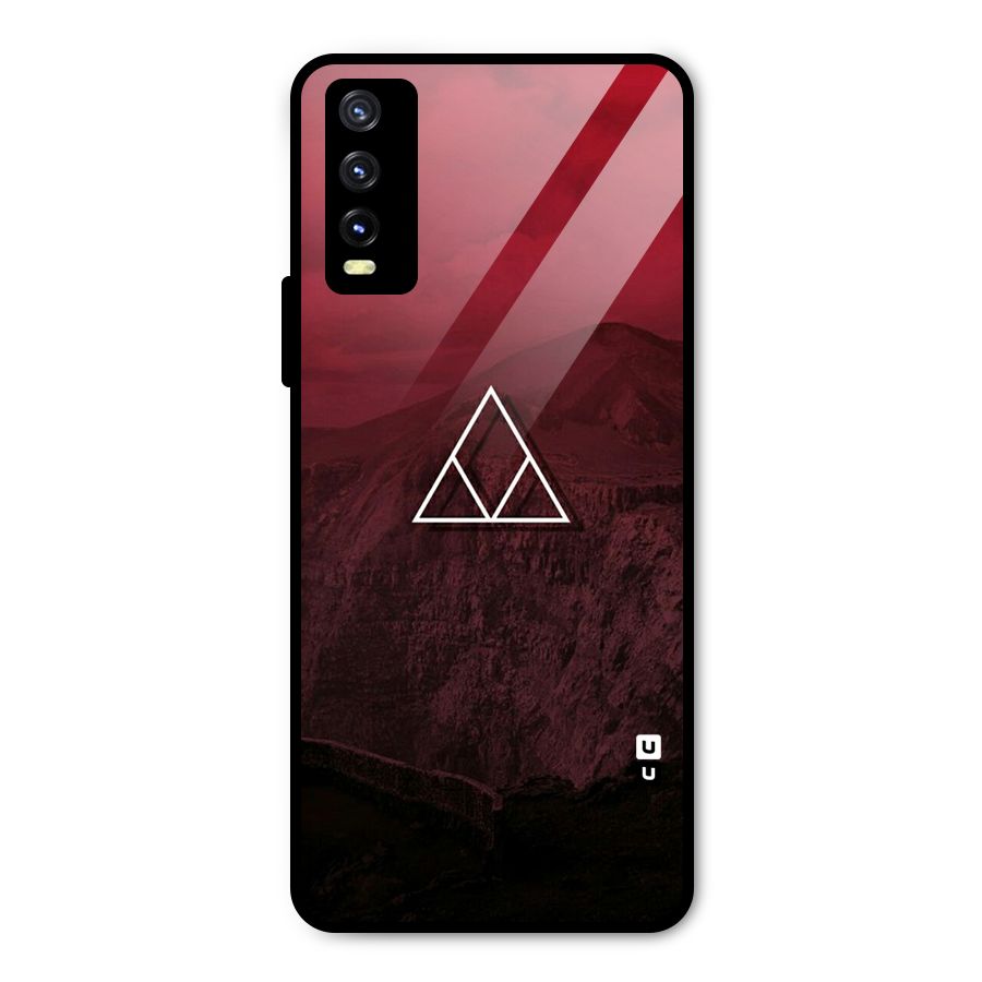 Red Hills Metal Back Case for Vivo Y20g