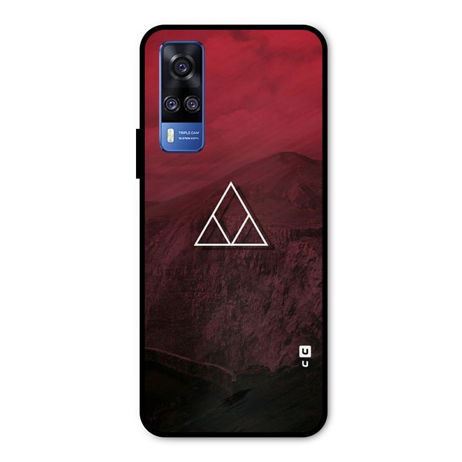 Red Hills Metal Back Case for Vivo Y31