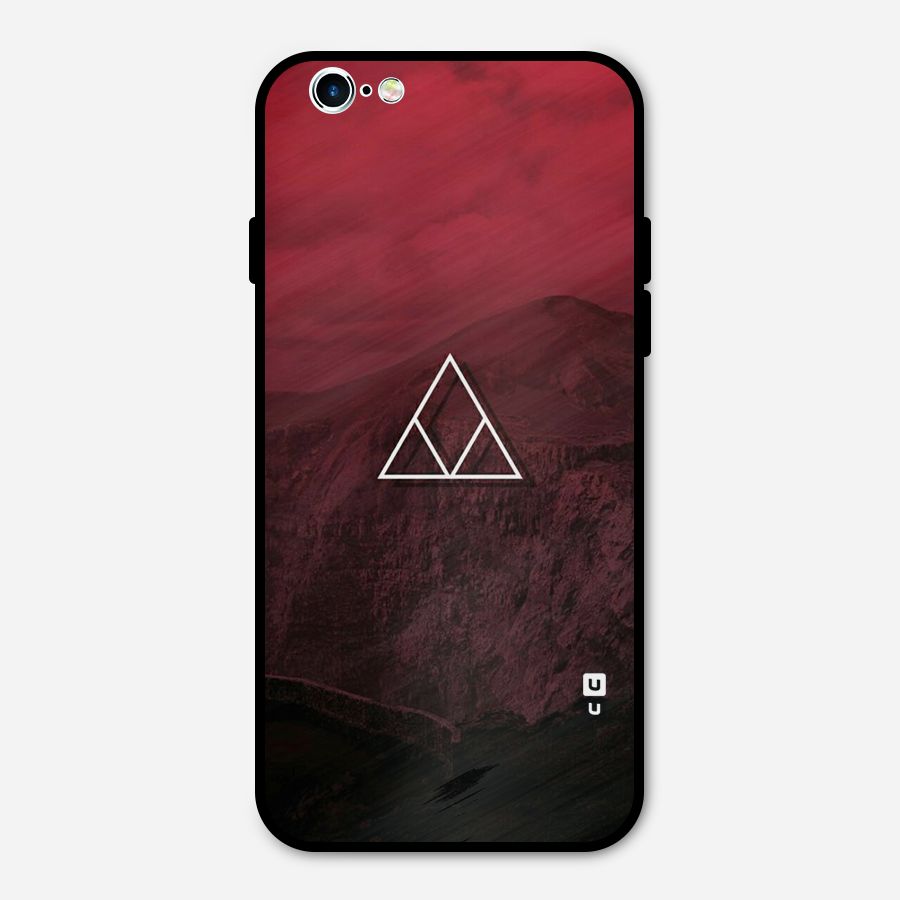 Red Hills Metal Back Case for iPhone 6 6s