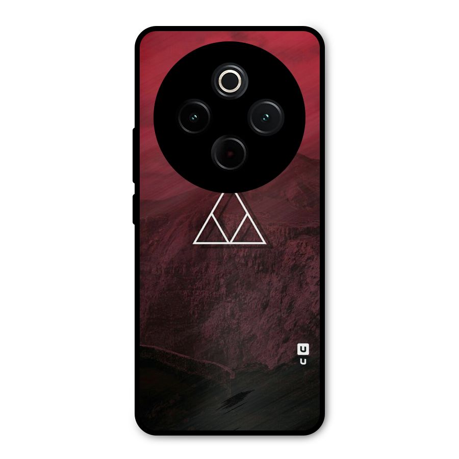 Red Hills Metal Back Case for iQOO Z10
